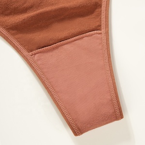 Bragas de mujer de cintura media con borde festoneado, sin costuras, tipo tanga, ropa interior femenina - Product Image 6