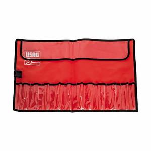 Usag <b>Tool</b> Roll 630 Av Red Roll Up Bag With 55 59 Pockets Universal <b>Tool</b> <b>Storage</b> - Product Image 1