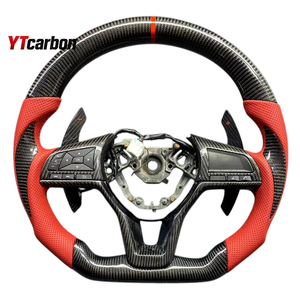 Ytcarbon พวงมาลัยคาร์บอนไฟเบอร์แท้สำหรับ B18 <span class=keywords><strong>SENTRA</strong></span> <span class=keywords><strong>Nismo</strong></span> jdm ชิ้นส่วนรถยนต์อุปกรณ์ตกแต่งภายในรถยนต์สไตล์การแข่ง - Product Image 5