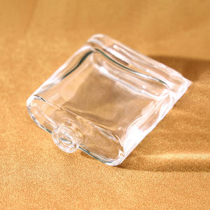 Botella de Perfume Portátil Cuadrada y Simple de Vidrio de 30ml 50ml, Envase de Perfume con Atomizador - Product Image 4