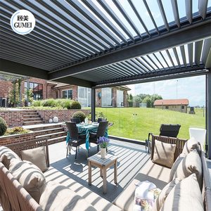 Installation facile, extérieur insonorisé, 4 saisons, aluminium et verre, véranda pour le bronzage - Product Image 5