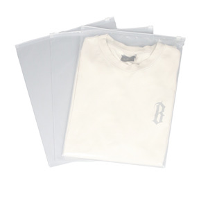 Sac de shopping en gros avec fermeture éclair, en PVC/PE, réutilisable, thermosoudé, personnalisable avec logo, pour l'expédition de vêtements et de sous-vêtements - Product Image 1