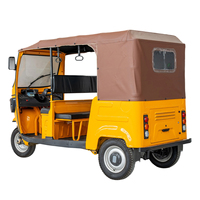 Tuk-tuk électrique, auto-rickshaw, véhicule électrique à 3 roues, Ke Ke électrique, tricycle électrique, E-rickshaw, Bajaj TVS, 3 rangées de sièges