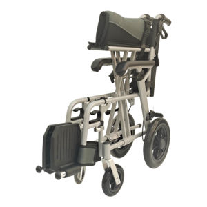 Fauteuil roulant pliable pour personnes handicapées pour personnes âgées, accoudoir réglable, repose-pieds détachable, fauteuil roulant portable léger pour adultes - Product Image 4