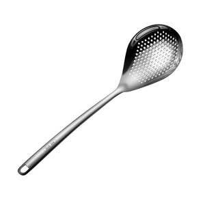 304 Stainless Steel <b>Strainer</b> Large Perforated Spoon For Soup Hot Pot <b>Pasta</b> With Small Holes Kitchen Colander - Product Image 2