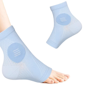 Chaussettes de compression à bout ouvert avec soutien de la <span class=keywords><strong>cheville</strong></span> en maille respirante, manchons de maintien antidérapants pour le yoga, le Pilates et le fitness - Product Image 5