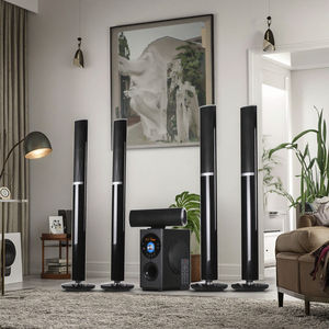 Système <span class=keywords><strong>de</strong></span> Home Cinéma Havit Hv-Sf5630Bt avec Caisson <span class=keywords><strong>de</strong></span> Basses 8 Pouces, <span class=keywords><strong>Enceinte</strong></span> Colonne sur Pied, <span class=keywords><strong>Barre</strong></span> <span class=keywords><strong>de</strong></span> <span class=keywords><strong>Son</strong></span> et Haut-parleurs Tour 5.1 Sans Fil BT - Product Image 2