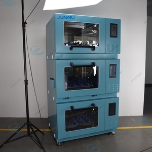 Agitador <span class=keywords><strong>Orbital</strong></span> Apilable Junmu con Diseño que Ahorra Espacio para Preparación de Muestras de Cultivo Celular OEM para Laboratorios de Alta Densidad - Product Image 5