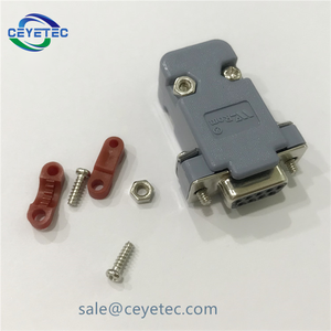 Cubierta de plástico ABS de 9 pines, carcasa de conector DB de 9 pines DB2W2 9 P, cubierta de plástico para Cable - Product Image 2