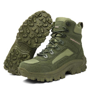 Bottes tactiques de randonnée dans la jungle antidérapantes personnalisées chaussures de sécurité chaussures d'hiver pour adultes pour hommes chaussures en caoutchouc maille imperméable - Product Image 5