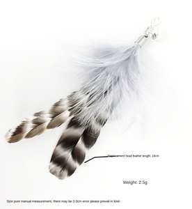 Çevre dostu tüy-kesilmiş çan ahşap saplı uzun kutup kedi Teaser oyuncak evcil dişler için temizlik ve anksiyete kabartma - Product Image 6