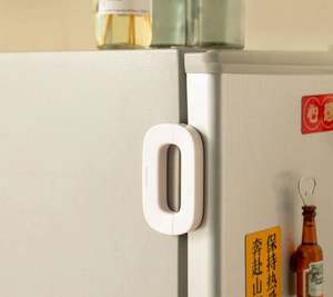 Nouvelle Serrure de Sécurité pour Armoire Bébé, Verrou Multifonction pour Réfrigérateur et Tiroirs, Protection Enfant Anti-pincement, Butée de Porte Décorative - Product Image 3