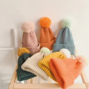 Bonnet tricoté en satin, pour enfants, tricoté, personnalisé, de haute qualité, vente en gros, livraison gratuite