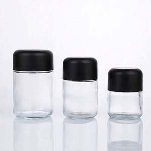 Contenedor Hermético Personalizado de 1oz 2oz 3oz 4oz 6oz para Guardar Flores, a Prueba de Olores, Frasco de Vidrio con Tapa de Plástico Resistente a Niños - Product Image 6