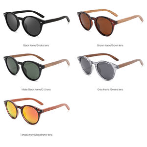 แว่นกันแดดสไตล์วินเทจทรงกลมพร้อมเลนส์โพลาไรซ์2025ขายดี - Product Image 5