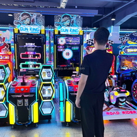 Machine de jeu de tir dynamique somatosensoriel, simulateur d'arcade à monnayeur pour usage intérieur, en métal, version anglaise