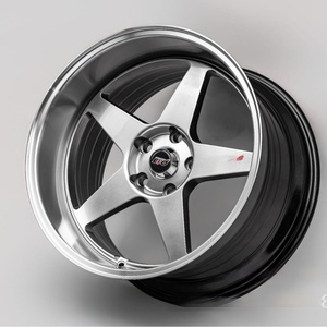 <strong>Spin</strong>-Pressed Wheel <strong>Hubs</strong> Wide Rim Front/Rear Electroplated Silver Rim Edges Highly Polished Edges Modified Burst Turtle Pattern - Product Image 5