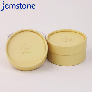 Tubo de papel de cilindro artesanal Kraft con impresión personalizada al por mayor embalaje con tapa - Product Image 2