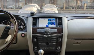 Lecteur multimédia Android Auto GPS DSP HD Radio avec écran tactile IPS 9 pouces pour Nissan Patrol 2010-2020, navigation intégrée WiFi - Product Image 2