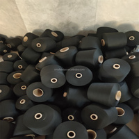 Fil de coton recyclé à extrémités ouvertes 7-10/2-13-20-28S, fil mélangé T/C, fil coloré filé pour serpillères, chiffons de nettoyage et chiffons d'essuyage industriels