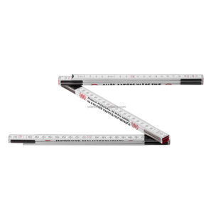 Độ chính xác cao 2 mét Trắng GỖ GẤP cai trị với in ấn - Product Image 3