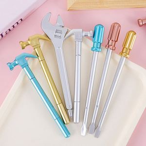 Promotion Logo Creative Tools Gel <b>Pen</b> Wrench Screwdriver Hammer Shape Student Stationery Prizes Wholesale Promotional Gifts - Product Image 4