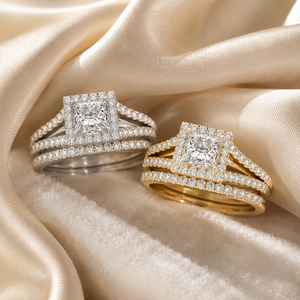 Classic Square Geometric Ring <b>for</b> Women's <b>Wedding</b> Party Jewelry - Product Image 4