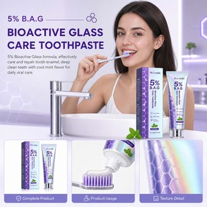 ซัพพลายเออร์<span class=keywords><strong>ยาสีฟัน</strong></span> - <span class=keywords><strong>ยาสีฟัน</strong></span> Bioactive Glass Care 5% ซ่อมแซมเคลือบฟัน ทำความสะอาดล้ำลึก รสชาติมินต์ รับผลิตแบรนด์ส่วนตัว MOQ ต่ำ - Product Image 3