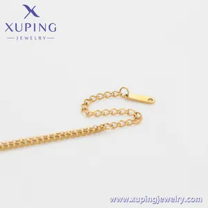 X000850909 XUPING ювелирные цепочки для мужчин 18 карат золотого цвета ювелирные изделия оптом женские ожерелья