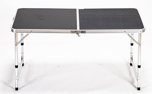 Mesa plegable 100W 12 voltios Panel solar plegable 23% Eficiencia para computadora portátil Smartphone con 5V USB 18V DC Salida para acampar - Product Image 4