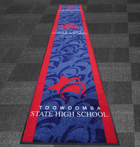 Tapis de couloir personnalisé sur mesure, toutes tailles, impression couleur, logo, lavable : Décoration moderne pour couloir et entrée - Product Image 4