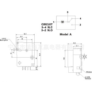 TmDF603AD1 ตัวตั้งเวลาละลายน้ำแข็ง 220V 50/60Hz สำหรับตู้เย็นพลาสติกติดตั้งง่าย - Product Image 3