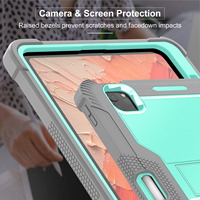 Étui robuste antichoc en silicone et PC pour tablette avec support rotatif à 360° et support magnétique pour stylet pour iPad Air 4 iPad Air 5 10.9 Vente en gros