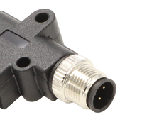 Connecteurs automobiles étanches IP68 en forme de T 3 4 5b 8 broches M8, femelle vers mâle, pour conversion de puissance et capteurs