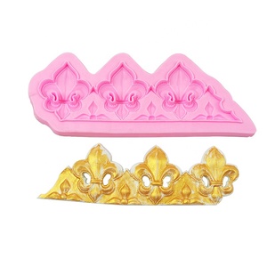 Khuôn Bánh Silicon Họa Tiết Châu Âu Khuôn Silicon Để Trang Trí Bánh Dụng Cụ Làm Bánh - Product Image 2