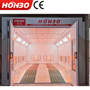 <span class=keywords><strong>Cabine</strong></span> <span class=keywords><strong>de</strong></span> <span class=keywords><strong>peinture</strong></span> ouverte avec chauffage électrique et brûleur diesel, éclairage LED, <span class=keywords><strong>extracteur</strong></span> <span class=keywords><strong>de</strong></span> poudre <span class=keywords><strong>pour</strong></span> la <span class=keywords><strong>peinture</strong></span> automobile - Product Image 4