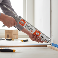 Adhésif silicone liquide neutre imperméable pour la construction et l'emballage, scellant anti-âge, OEM disponible