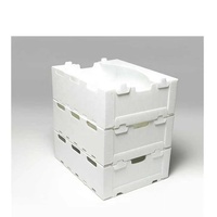 Boîtes d'emballage creuses recyclables en PP Quiabo Okra Boîte de chiffre d'affaires ondulée durable en plastique Coroplast