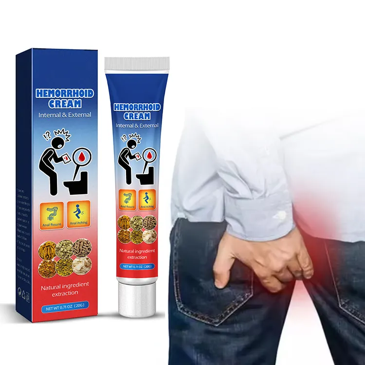 New arrival health care cream Bleeding hemorrhoids Burning pain of anus Treatment Relief Pain Hemorrhoids Ointment