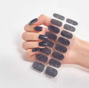 16 adesivos de unhas de gel semi-curados para unhas, decalques premium para unhas, adesivos para unhas, moda para unhas