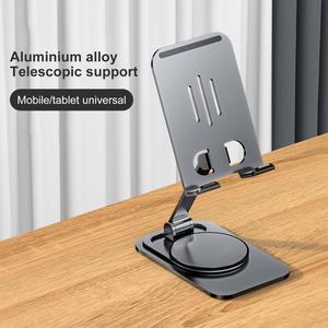 Smart Home Products Aluminum Alloy <b>Tablet</b> Holder for Adjustable Folding Lazy Desktop Live Mobile Phone <b>Stand</b> Mount - Product Image 6