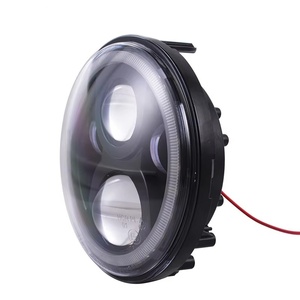 Yongjin nouvelle lampe frontale LED moto avec anneau de halo blanc pour CB400 CB500 <span class=keywords><strong>CB1300</strong></span> - Product Image 6