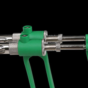 Unggas 2 jenis suntikan vaksin pembiakan ayam jarum suntik ganda 2in1 jarum suntik kontinyu dapat disesuaikan - Product Image 6