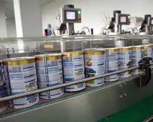 Goat cow camel milk powder making production line with can bag packing machine