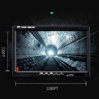 7 pouces 20m câble 25mm 1080P étanche tuyau d'égout système d'endoscope industriel Support DVR 12 pièces LED caméra vidéo pour l'inspection
