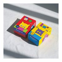 Boîte de papier portable personnalisée Macaron de vente chaude