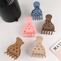 WEINI Vente en gros Pinces à cheveux en acrylique perforées Nids d'abeilles Couleurs mates Vintage Hawaïennes Accessoires pour cheveux pour femmes Personnalisation OEM