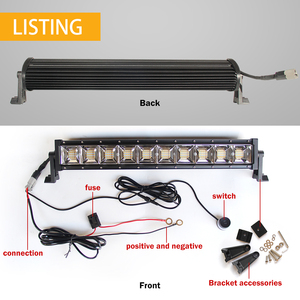Tự động Hệ Thống Chiếu Sáng 22 Inch 100W Màu Sắc Thay Đổi 9613BS Hàng Duy Nhất Xe Led Thanh Ánh Sáng - Product Image 2