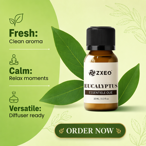 Aceite Esencial de Eucalipto <span class=keywords><strong>para</strong></span> Difusor y Vaporizador, 10 ml, Marca Privada OEM con Empaque Personalizado - Product Image 2