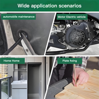 Attaches de câble en nylon autobloquantes 5*95MM, attaches intérieures pour pare-chocs, garde-boue et coffre de voiture, réparations automobiles